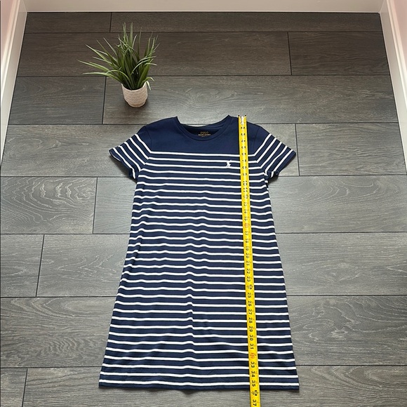 Polo by Ralph Lauren Navy Striped Dress - Picture 3 of 6